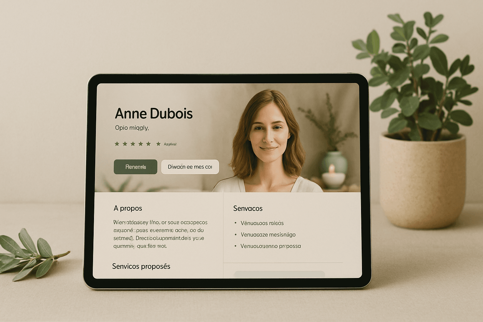 Profil professionnel complet