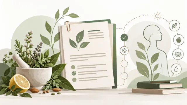 Illustration éditoriale sur le projet de norme AFNOR NF S99-911 pour la naturopathie