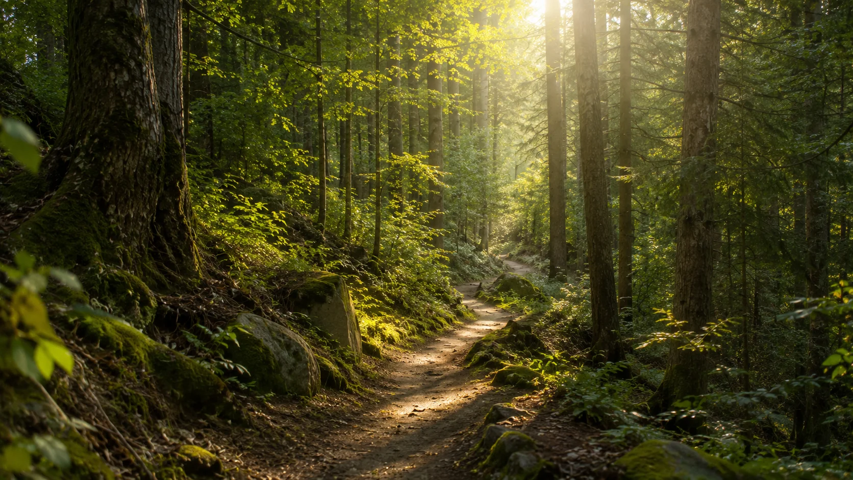 Calme en pleine nature, respiration et présence