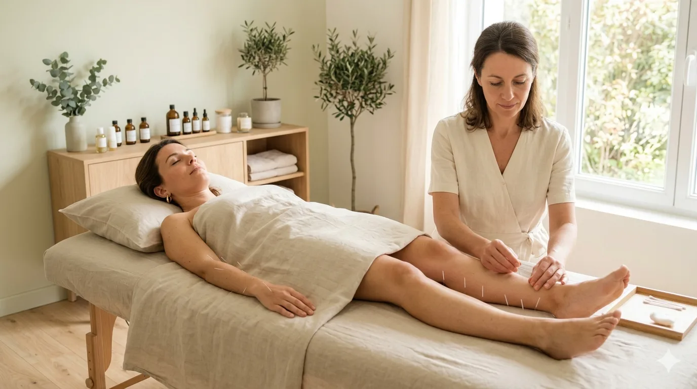 Consultation en acupuncture : échange avant le traitement