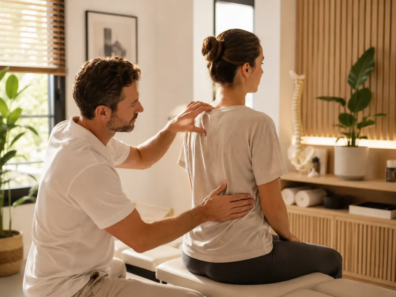 Illustration du guide Holia : Chiropracteur ou kinésithérapeute : qui consulter ?