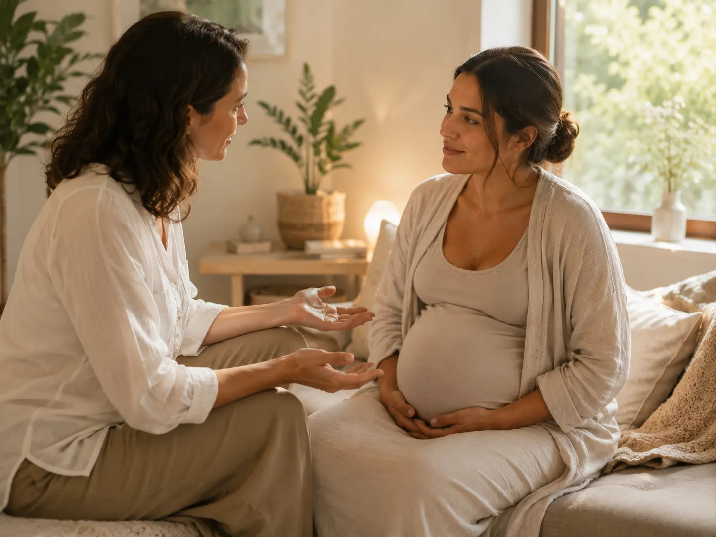 Doula ou sophrologue pendant la grossesse : quelle différence ?