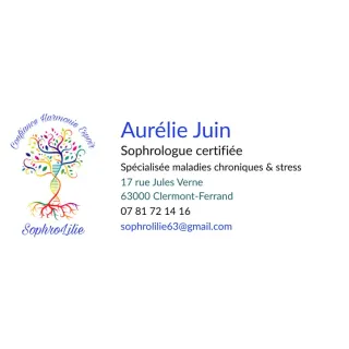 Aurélie Juin - Sophrologue à Clermont-Ferrand